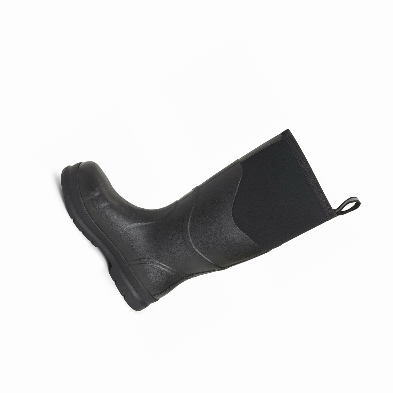 Men's Muck Chore Max Steel Toe S5 Tall Boots Black | HXGEQD-842
