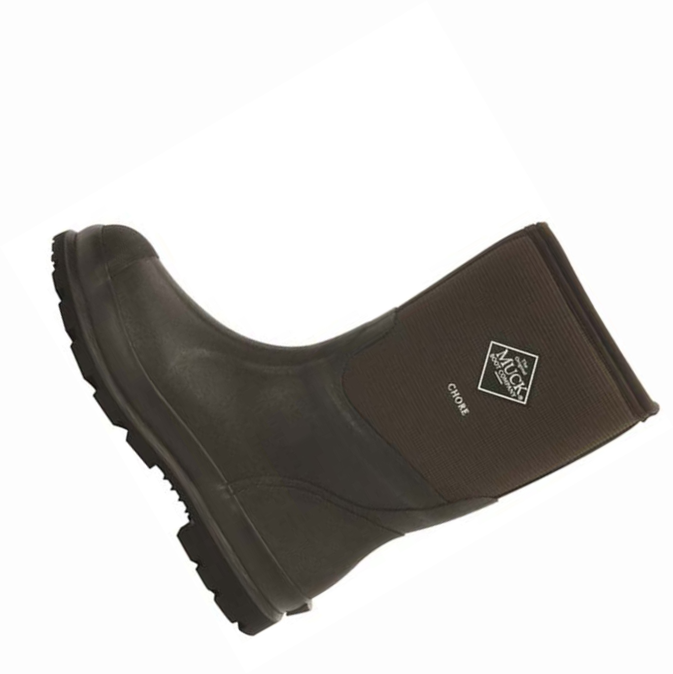 Men's Muck Chore Work Boots Brown | KODVEW-289