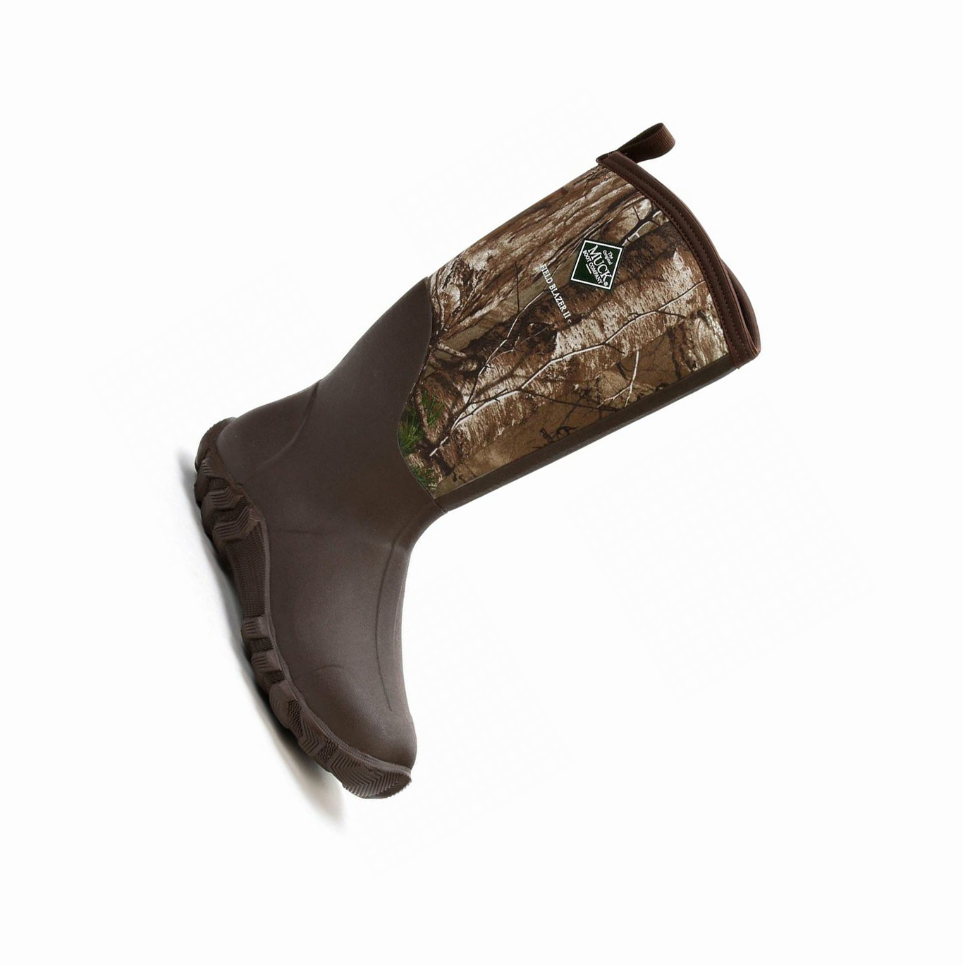 Men's Muck Fieldblazer II Wide Calf Boots Chocolate Brown | IUGCBT-507