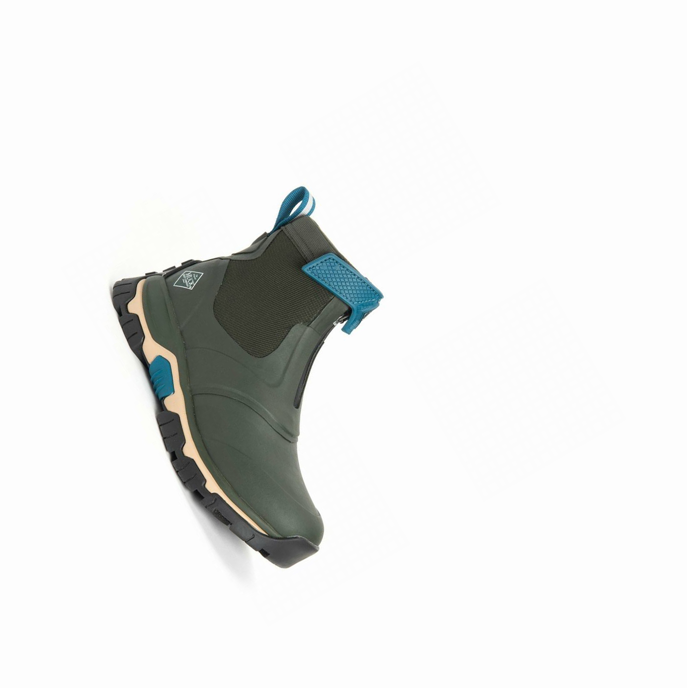 Women's Muck Apex Zip Short Boots Green | JTKPUI-651