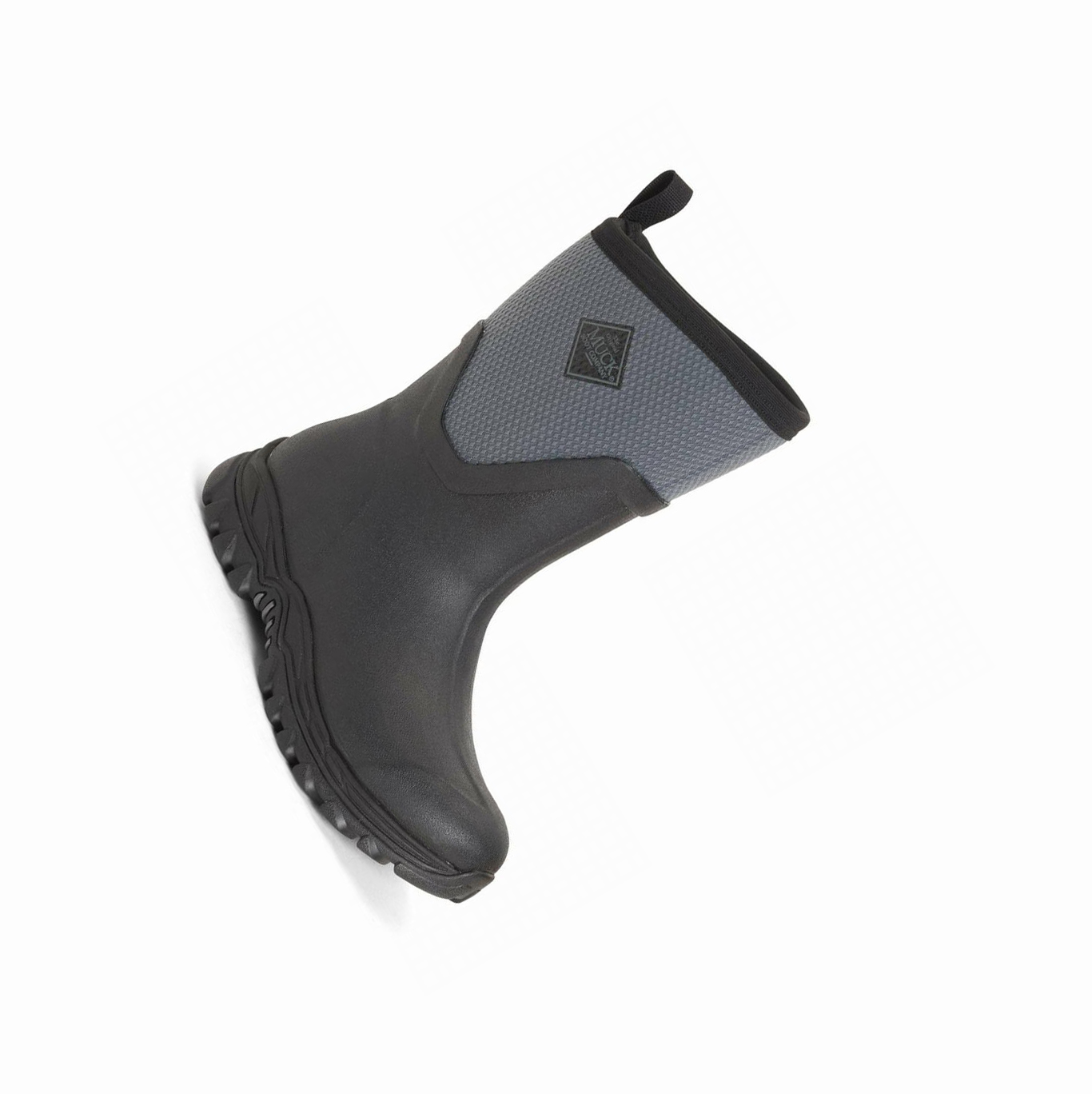 Women's Muck Arctic Sport II Short Boots Black Grey | KHEANB-698