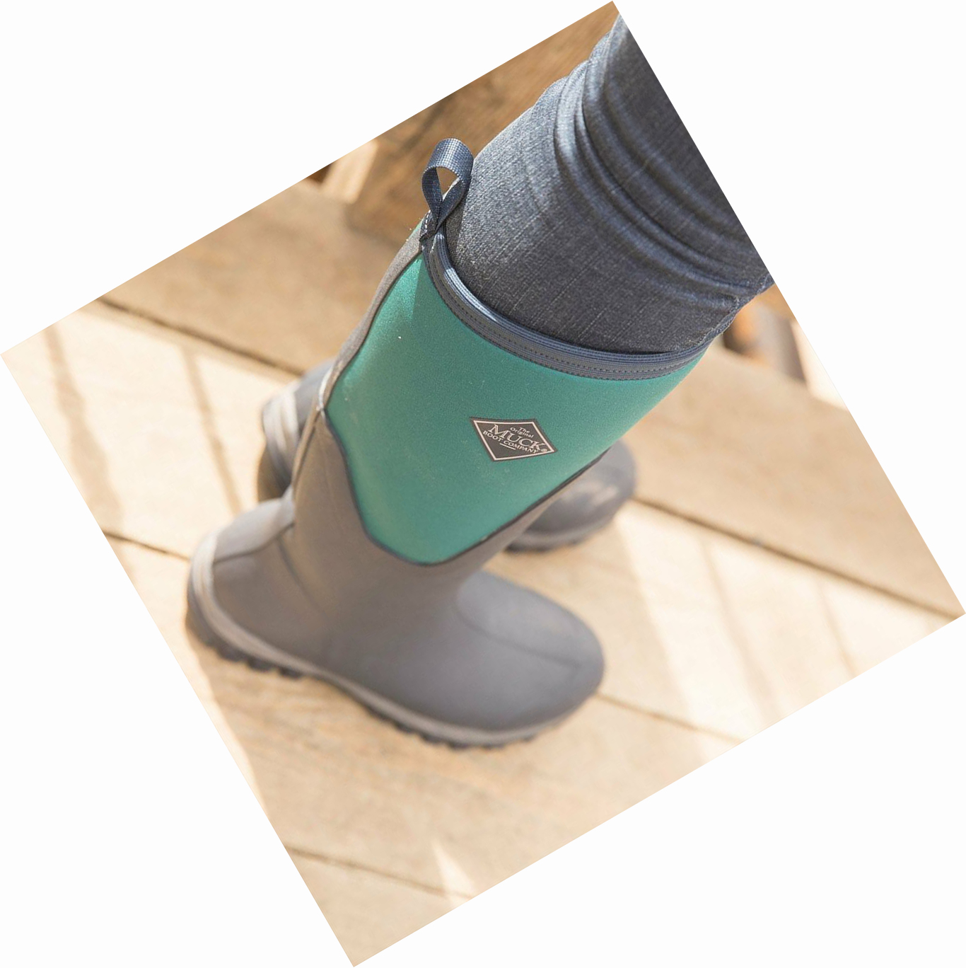 Women's Muck Arctic Sport II Tall Boots Navy | LBIAUH-642