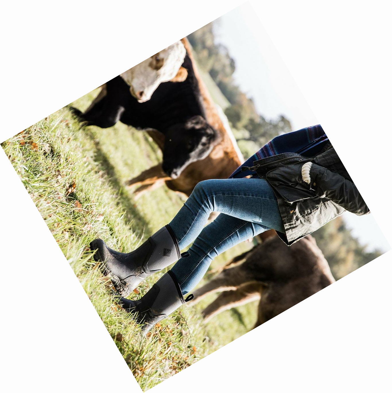 Women's Muck Arctic Sport II Wide Calf Boots Black Grey | KXINDV-173