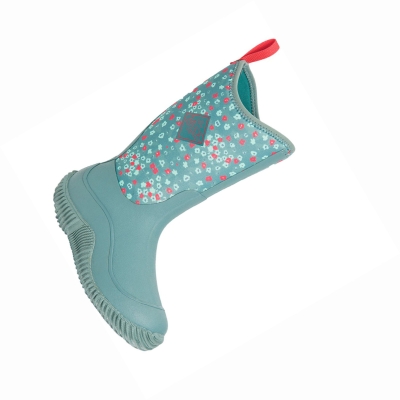 Kids' Muck Hale Rubber Boots Blue | TCMXRN-328