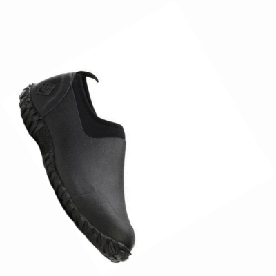 Men's Muck Muckster Garden Shoes Black | FVBYWK-154
