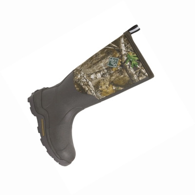 Men's Muck Woody Hunting Boots Camo | EBPTSR-506
