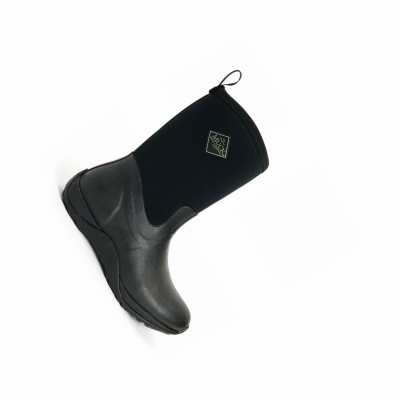 Women's Muck Arctic Weekend Wide Calf Boots Black | YFUGBC-938
