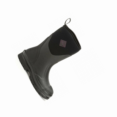 Women's Muck Chore Classic Wide Calf Boots Black | IOJYBW-694